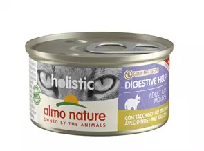 Консервы ALMO NATURE для кошек с индейкой для чувствительного пищеварения (Holistic Cat wet  Digestive help - with Turkey)
