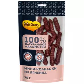 {{productViewItem.photos[photoViewList.activeNavIndex].Alt || productViewItem.photos[photoViewList.activeNavIndex].Description || 'Лакомство для собак Мнямс Мини-колбаски из ягненка'}}