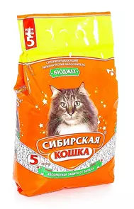 Впитывающий наполнитель Сибирская кошка Бюджет 26271